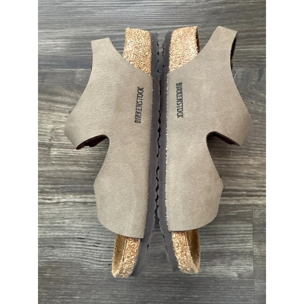 BIRKENSTOCK Milano Sandals Taupe Cork Footbed Copper Buckle Kids EU 31 US 1–1.5